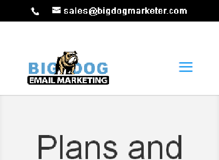 cheap BigDog Email Marketing
