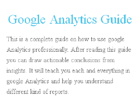 cheap Google Analytics Guide