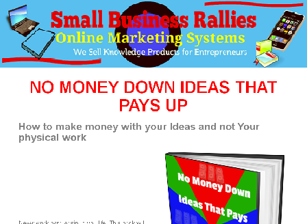 cheap NO MONEY DOWN IDEAS THAT PAYS UP