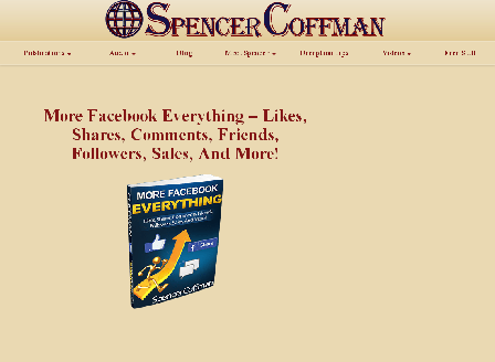 cheap More Facebook Everything eBook By Spencer Coffman PDF