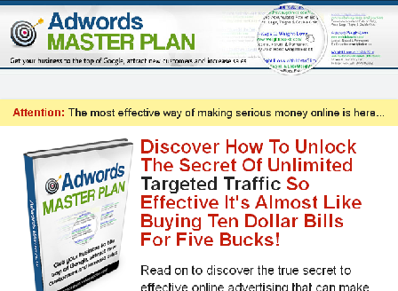 cheap Adwords Master Plan