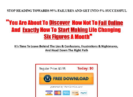 cheap How Not To Fail Online And Set To Start For Big Money