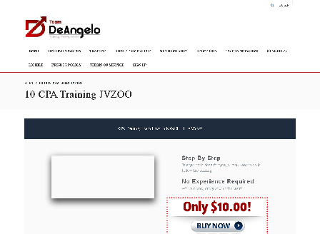 cheap Team DeAngelo Beginner CPA Training $100+/Weekly