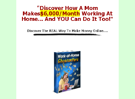 cheap Work At Home Ghostwriters Comes with Master Resale