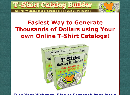 cheap T-Shirt Catalog Builder 3.0 Software