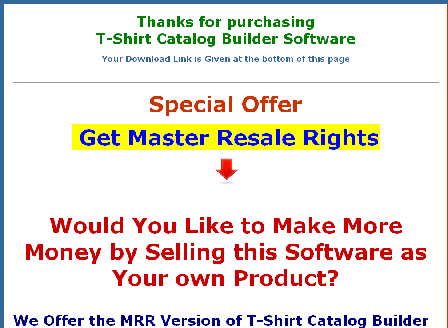 cheap T-Shirt Catalog Builder 3.0 MRR Rights