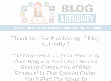 cheap Blog Authority Upgrade