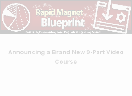 cheap Rapid Magnet Blueprint