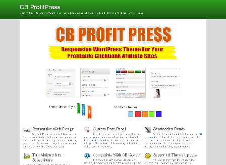 cheap CB Profit Press Premium Clickbank Theme