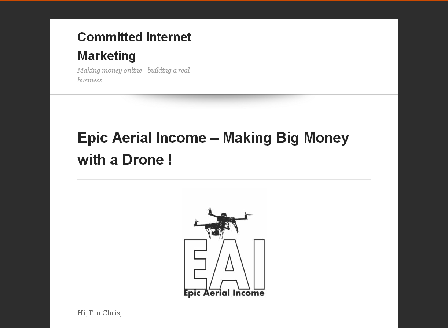 cheap Epic Aerial Income - Making big Money with a Drone