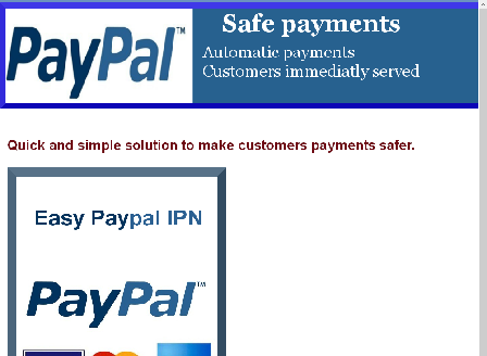 cheap IPN Paypal solution