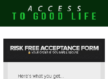 cheap Access To Good Life - Webinar Special