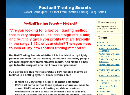 cheap Football Money Maker - Method 6