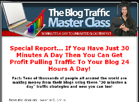 cheap Blog Traffic Master Class