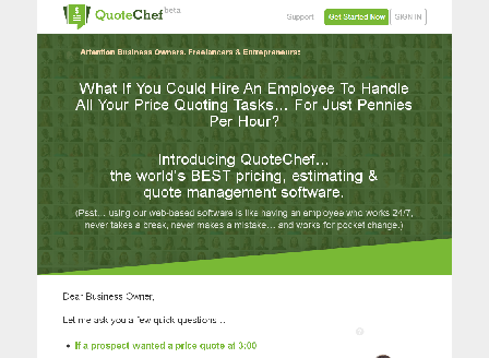 cheap QuoteChef - PRO Account - 18 Day Trial