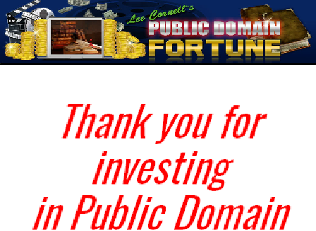 cheap Public Domain Fortune - Accelerator Package