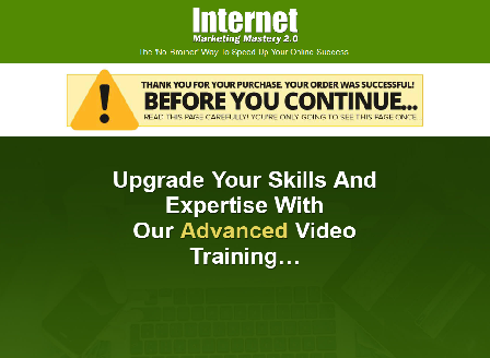 cheap How To Profit With Internet Marketing Video Series OTO