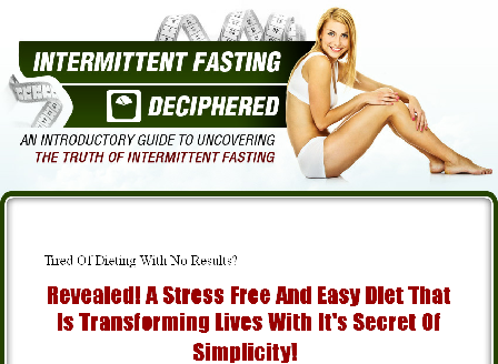 cheap Intermittent Fasting Deciphered