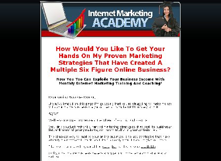 cheap Internet Marketing Academy Membership