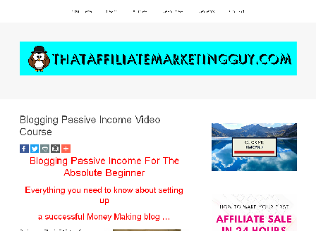 cheap Blogging Passive Income Video Course
