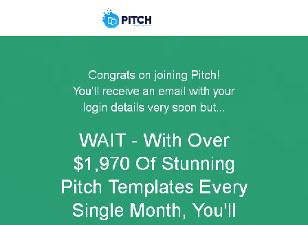 cheap Pitch - Template Collective Monthly