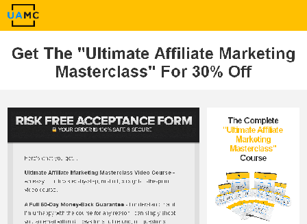 cheap Ultimate Affiliate Marketing Masterclass - 30% Off