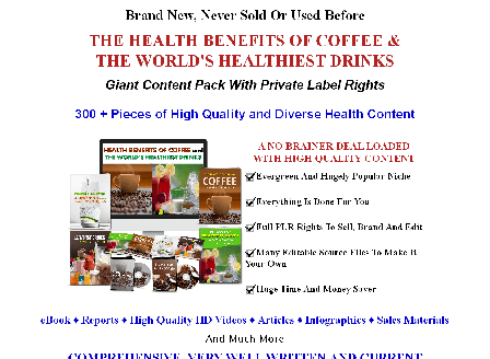 cheap Health Benefits Of Coffee & World