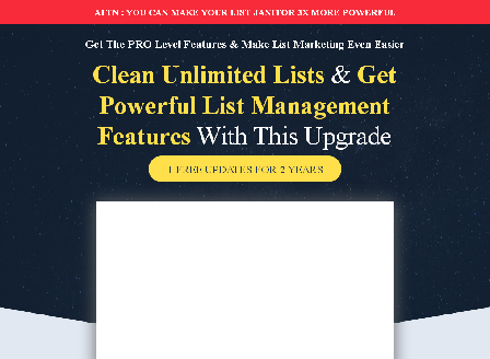 cheap List Janitor PRO Yearly