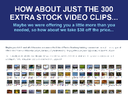 cheap Amazing Stock Video VIP Video Upgrade