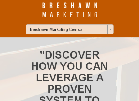 cheap Breshawn Marketing - 30%OFF