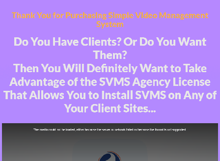 cheap Simple Video  Management System Agency + Simple Auto Webinar Agency