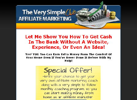 cheap The Very Simple Affiliate Marketing Club