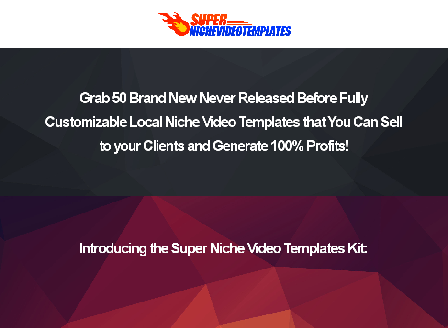 cheap Super Niche Video Templates Kit Developer