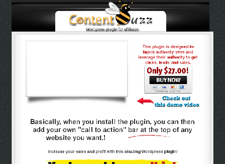 cheap Content Buzz WordPress Plugin