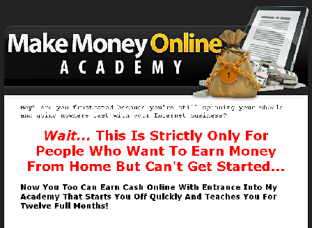 cheap Make Money Online Academy