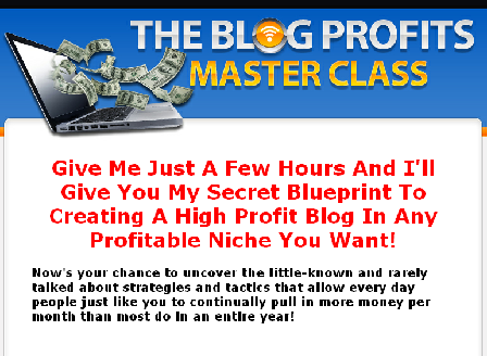 cheap Blog Profits Masterclass