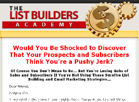 cheap List Building Academy