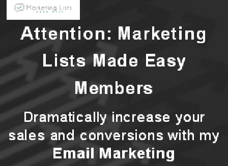cheap Email Expert - Marketing Lists Made Easy