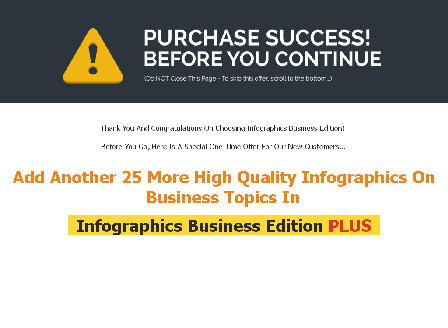 cheap Infographic Business Edition Upgrade