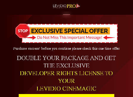 cheap [OTO] Levidio Cinemagic PRO