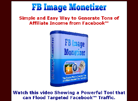 cheap Facebook Image Monetizer Software 3.0