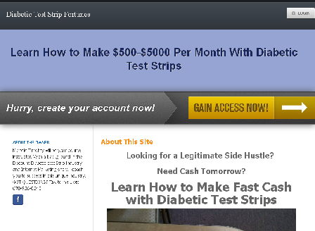 cheap Diabetic Test Strip Fortunes