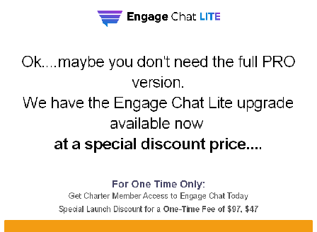 cheap Engage Chat Lite