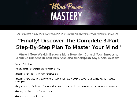 cheap Mind Power Mastery