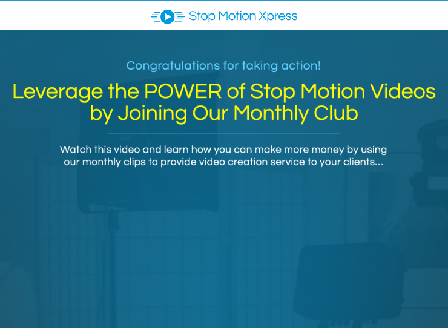 cheap Stop Motion Xpress Monthly