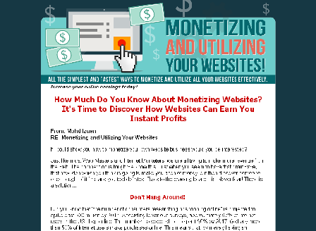 cheap Monetize Your Websites
