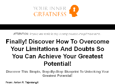 cheap Your Inner Greatness
