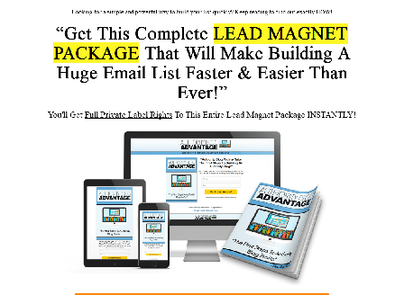 cheap PLR Lead Magnet - Authority Blog Advantage