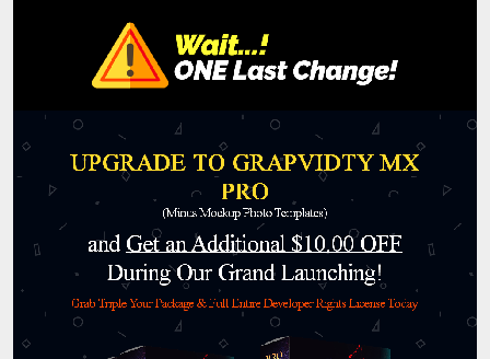 cheap GRAPVIDTY MX PRO Lite Package + Developer License [DSELL]