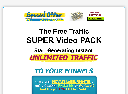 cheap FREE Traffic Super Course Package